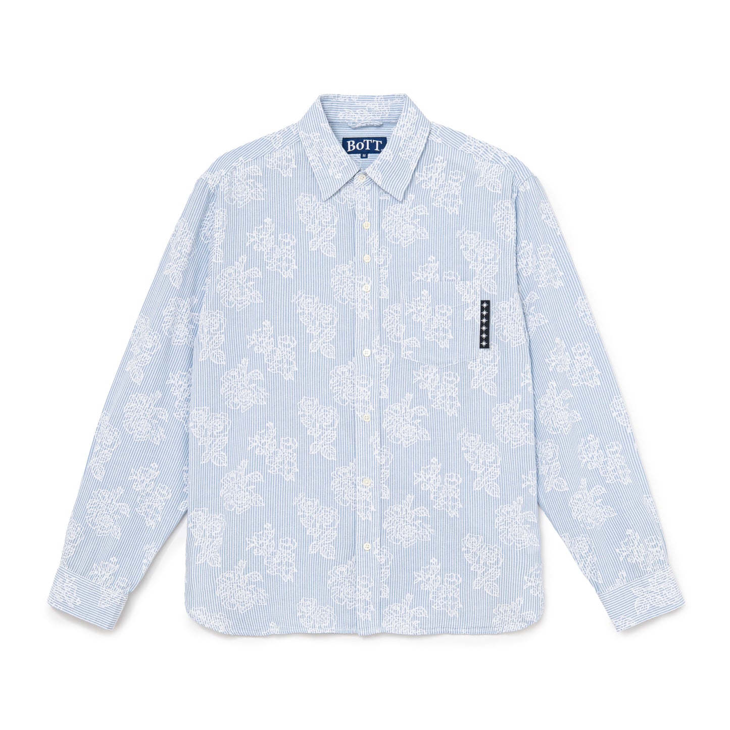 Flower Striped Shirt