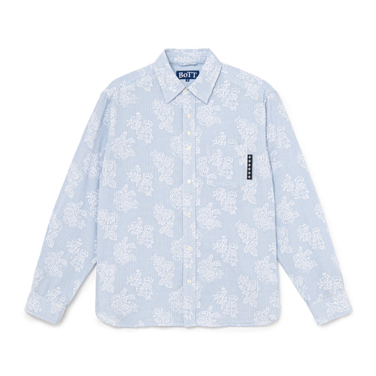 Flower Striped Shirt