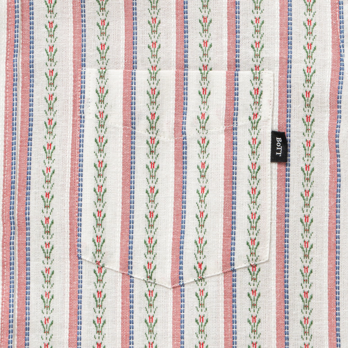 Flower Striped Shirt