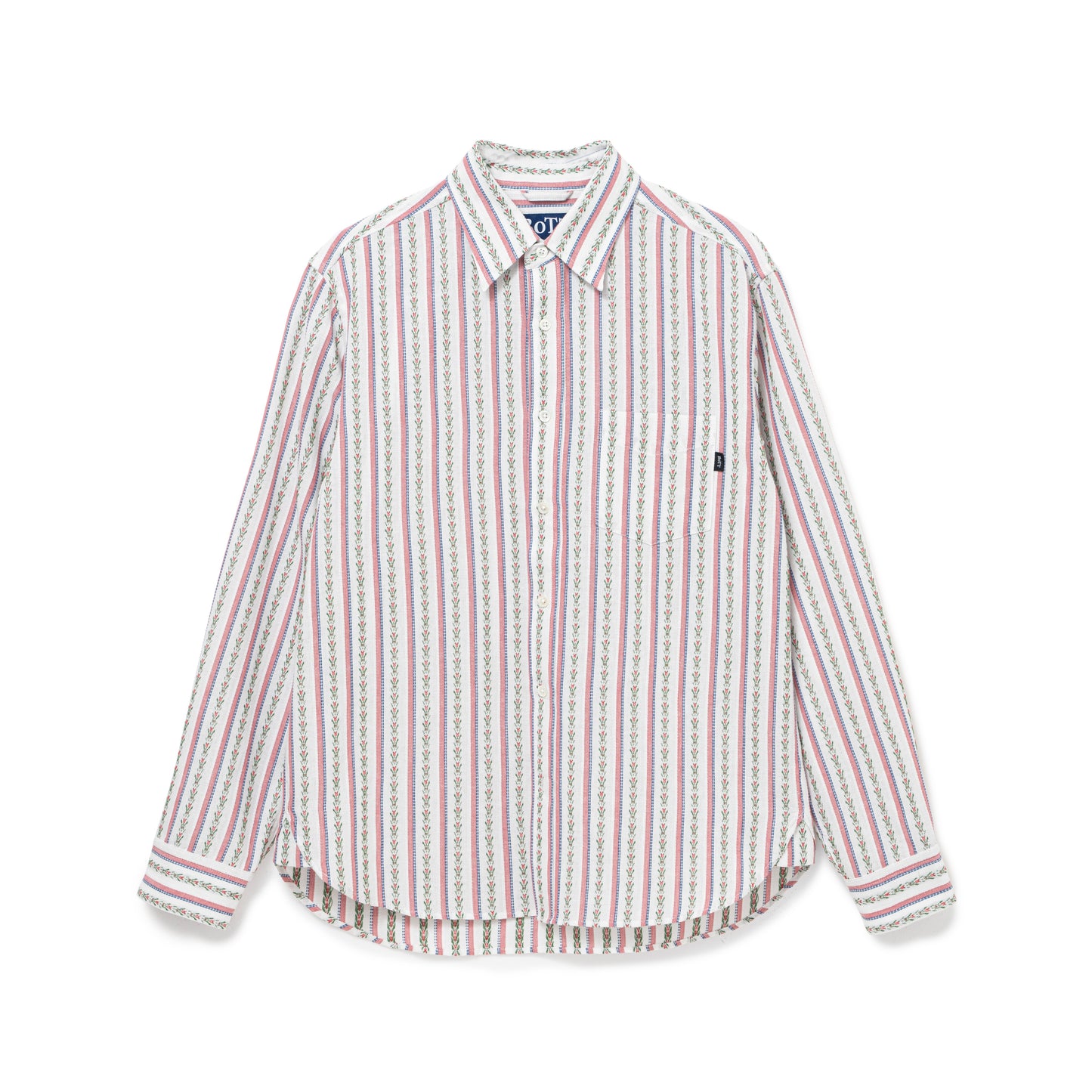 Flower Striped Shirt
