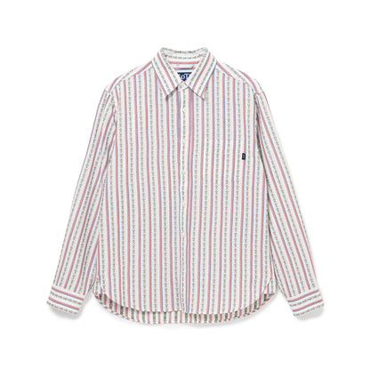 Flower Striped Shirt