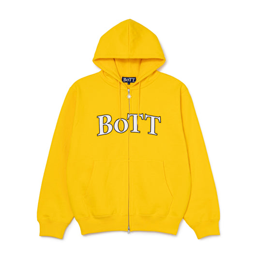 OG Logo Zip Hoodie - Yellow