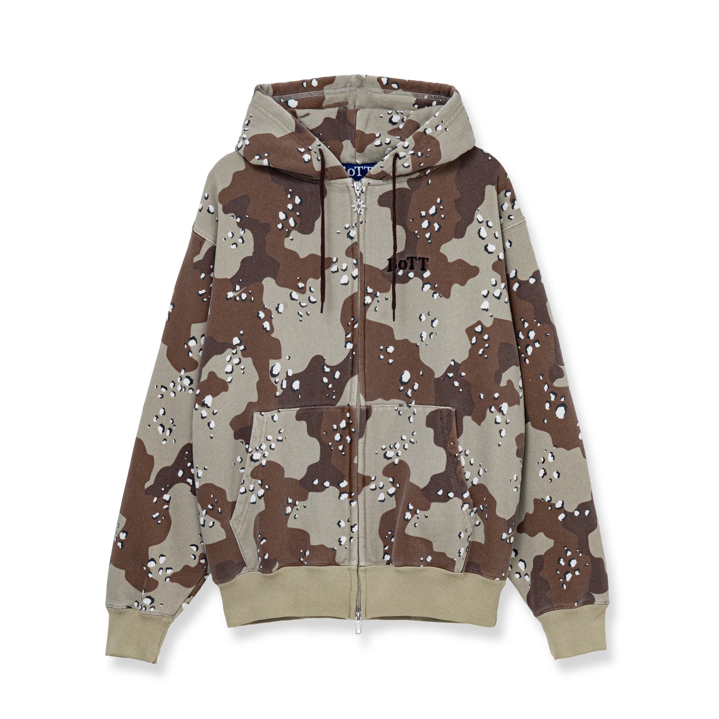 Desert Camo Zip Hoodie
