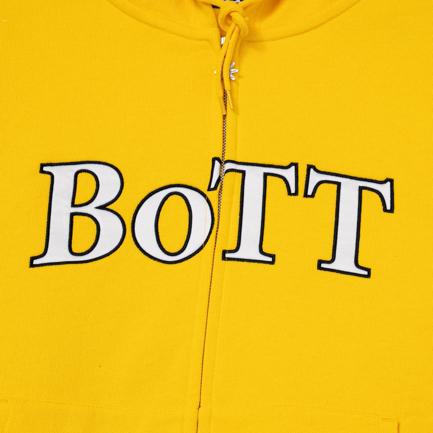 OG Logo Zip Hoodie - Yellow