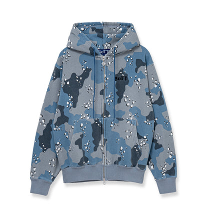 Desert Camo Zip Hoodie