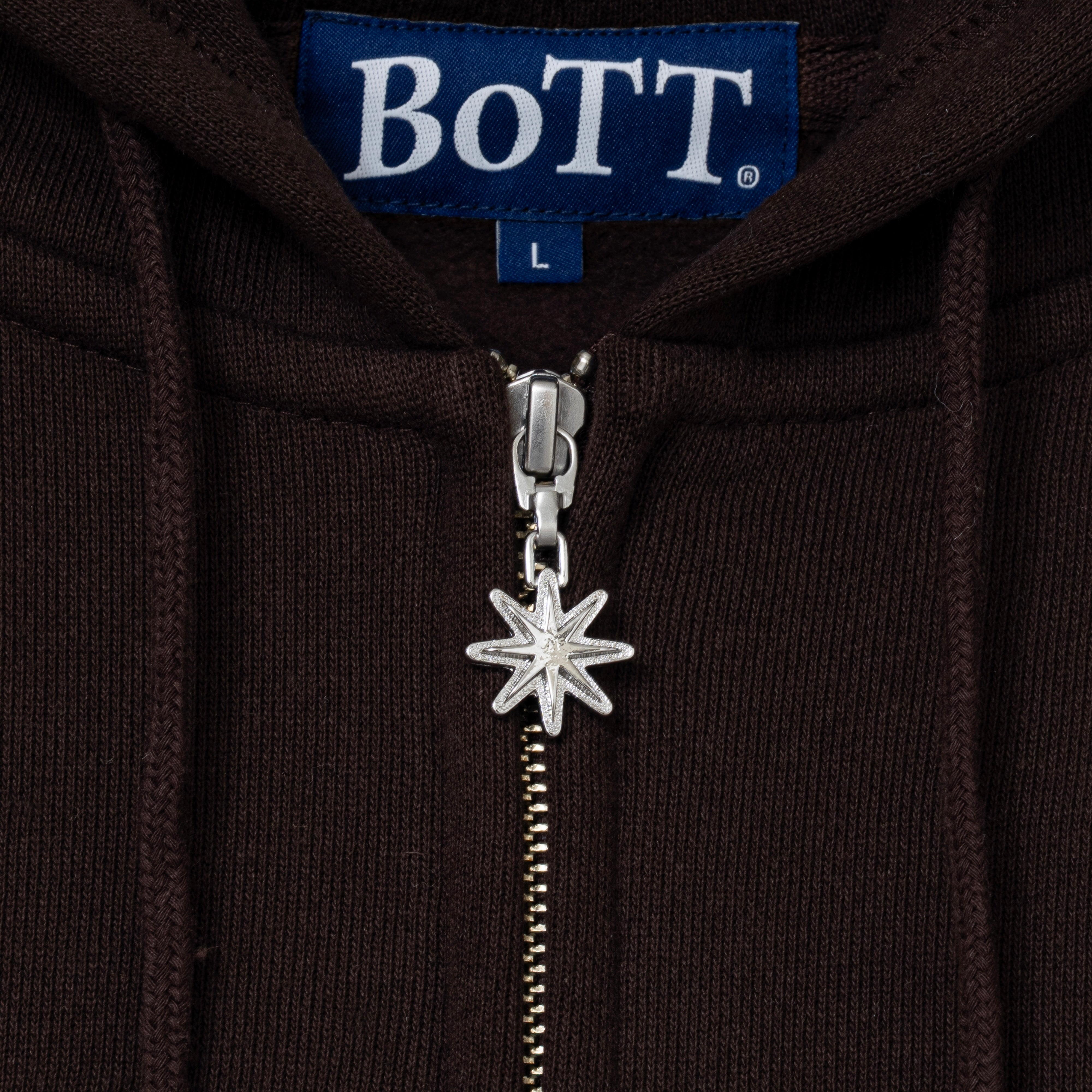 OG Logo Zip Hoodie - Brown – BoTT