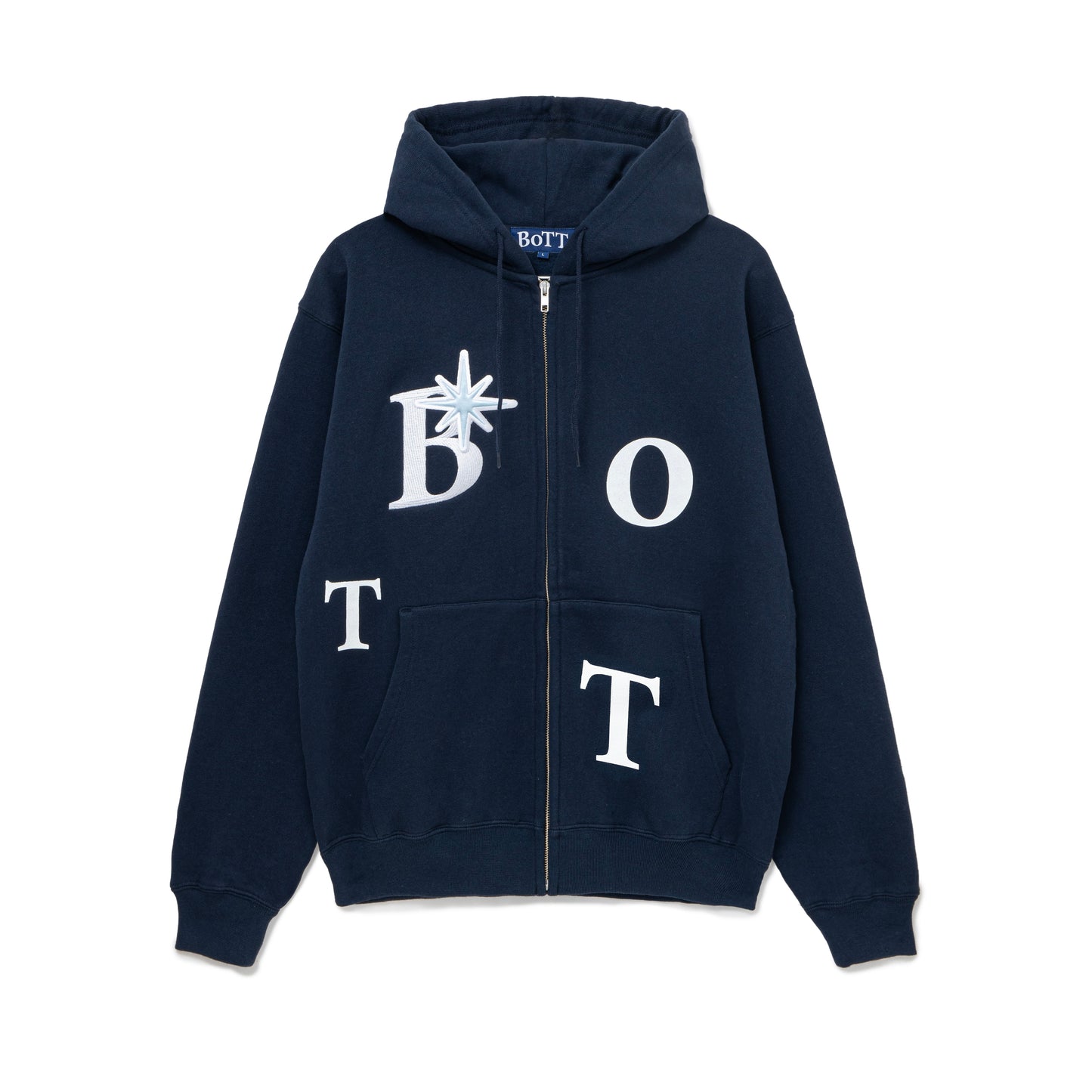 Scattered B Logo Zip Hoodie – BoTT｜パーカー