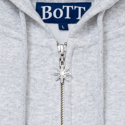 OG Logo Zip Hoodie - Ash