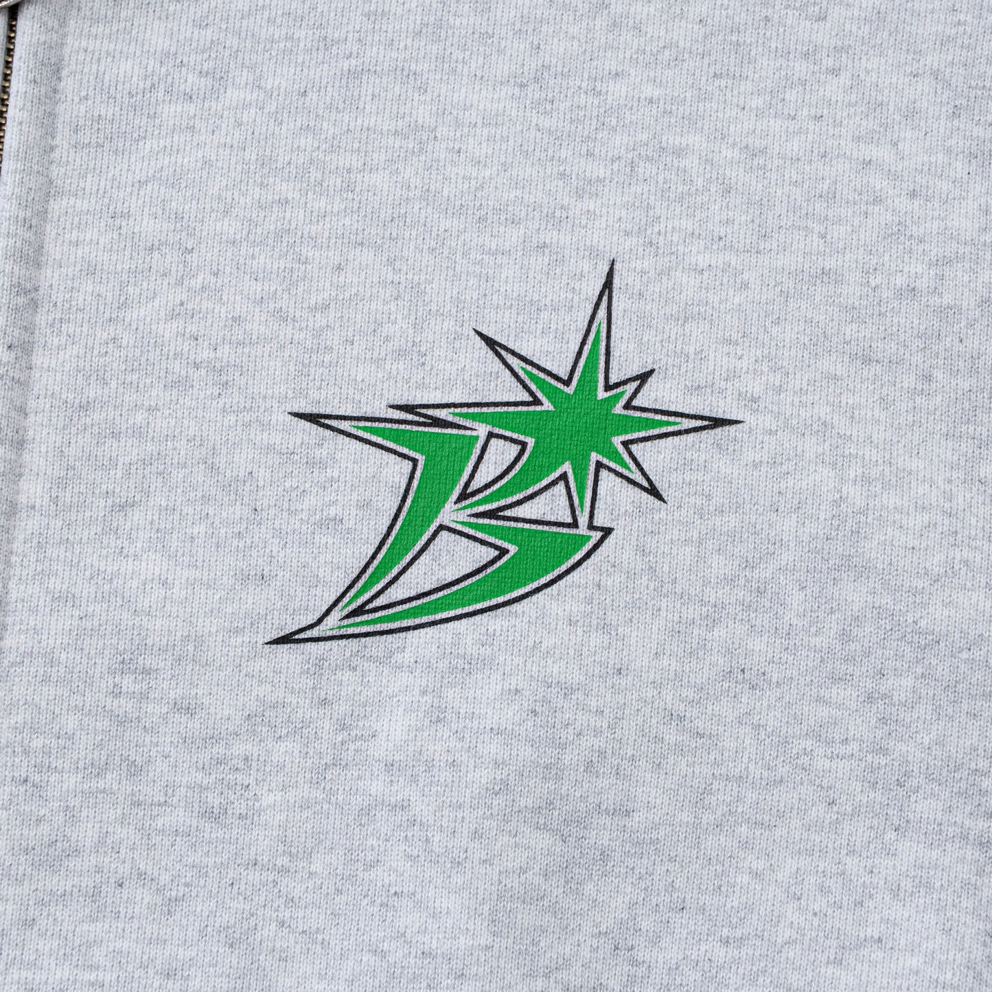 B Logo Zip Hoodie