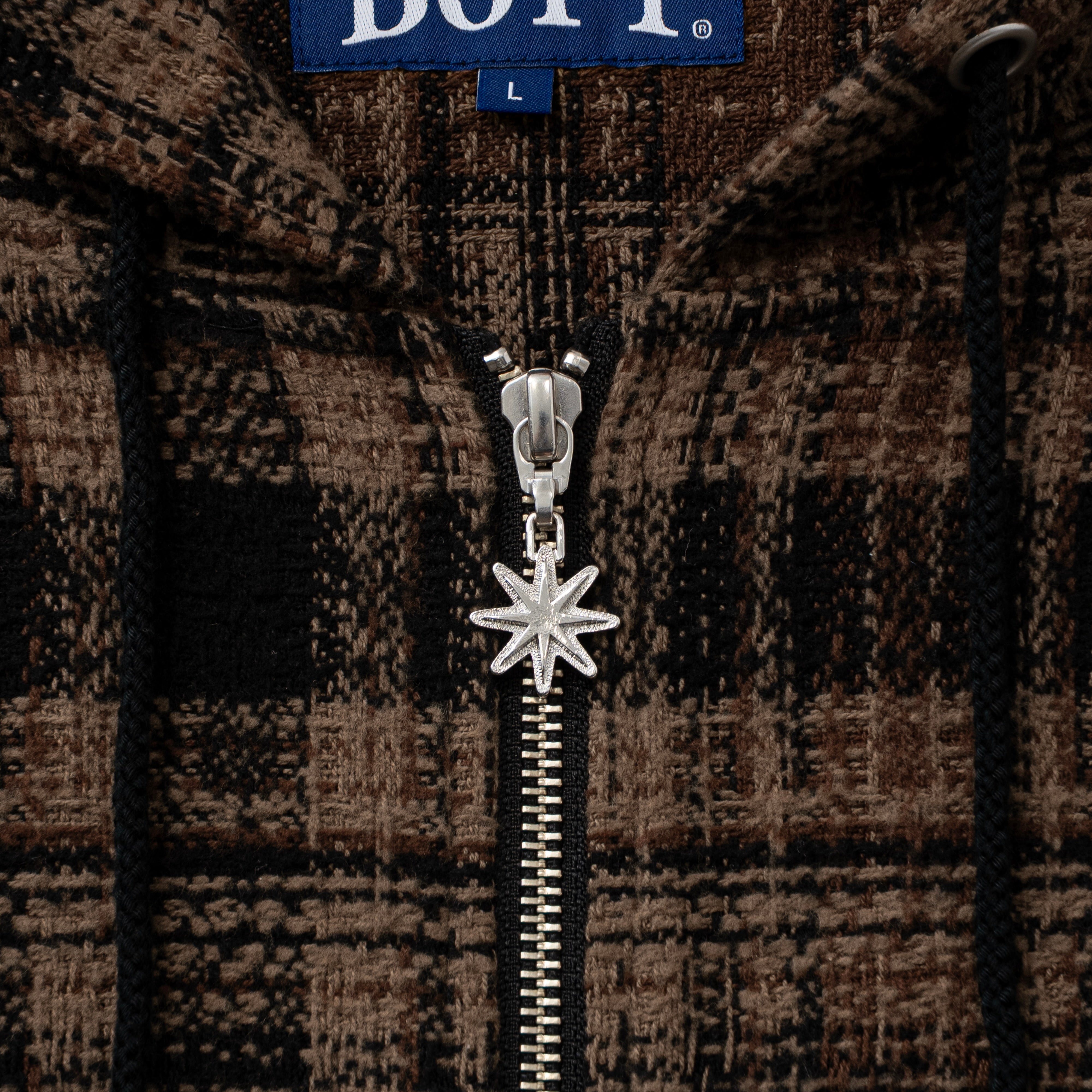 Heavy Check Zip Hoodie – BoTT