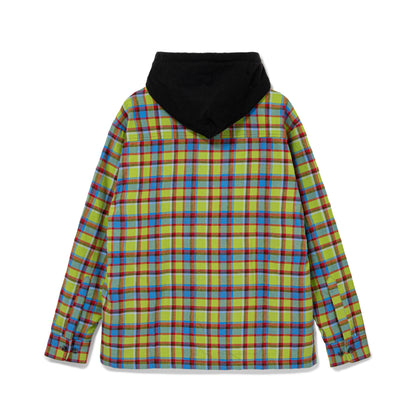 Hooded Flannel Shirt