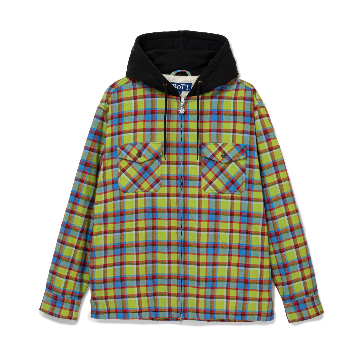 Hooded Flannel Shirt