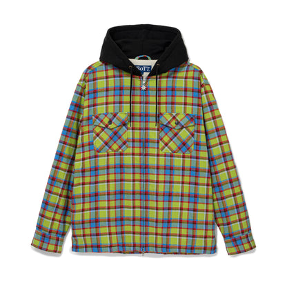 Hooded Flannel Shirt
