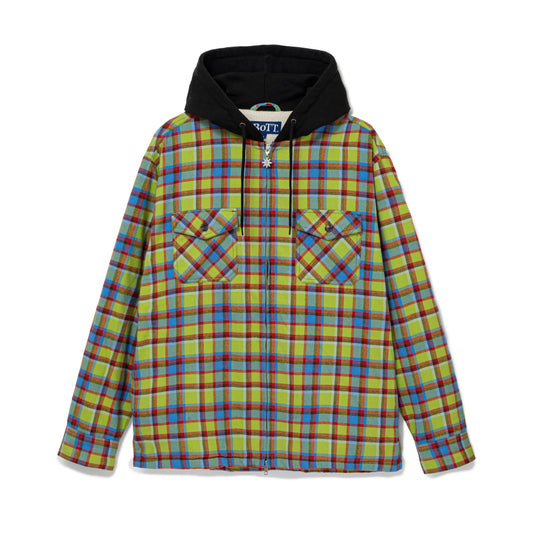 Hooded Flannel Shirt