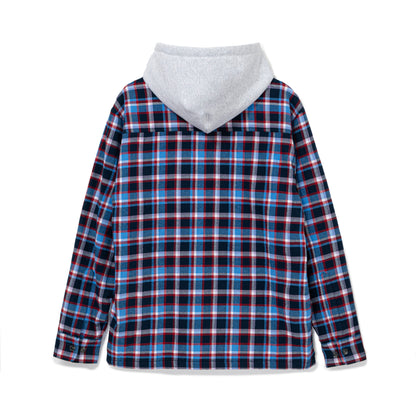 Hooded Flannel Shirt