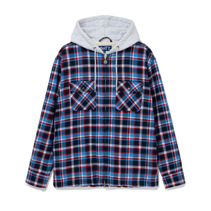 Hooded Flannel Shirt