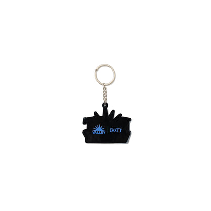 VALLEY Rubber Keychain