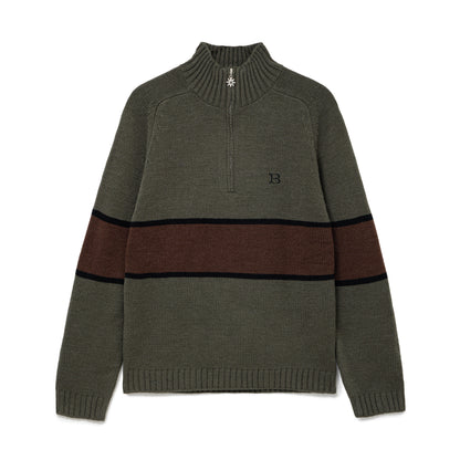 Half-Zip Drivers Knit