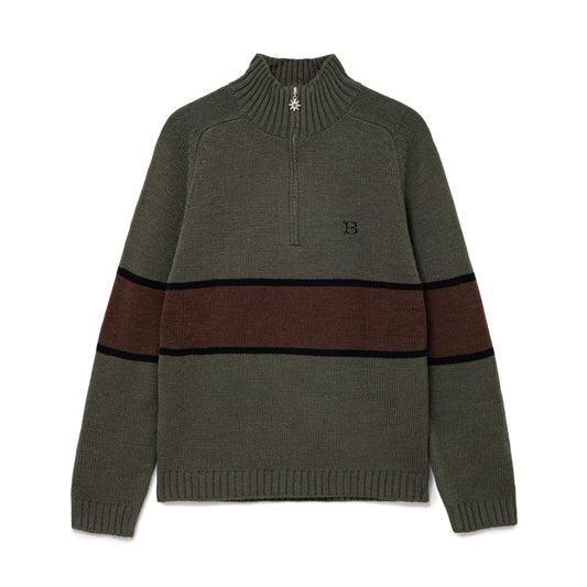 Half-Zip Drivers Knit