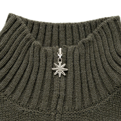 Half-Zip Drivers Knit