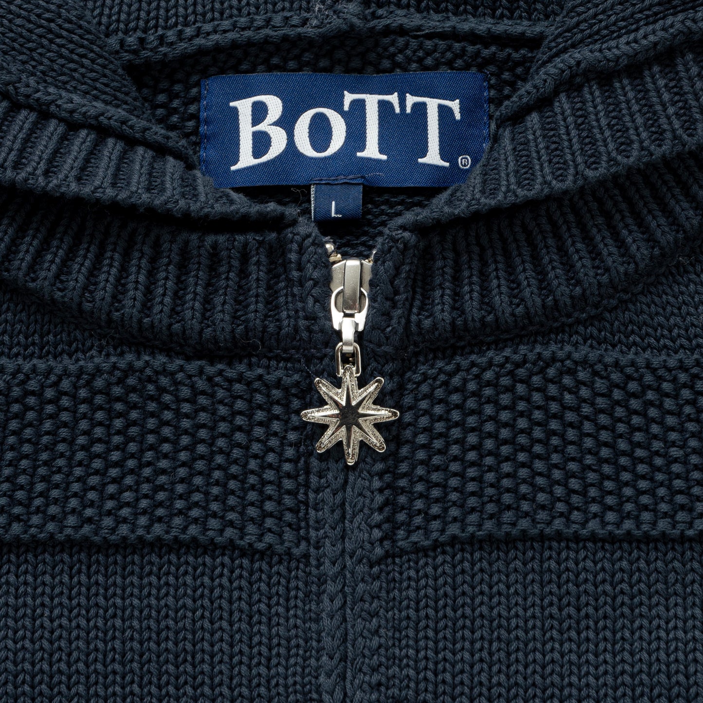 Knit Zip Hoodie
