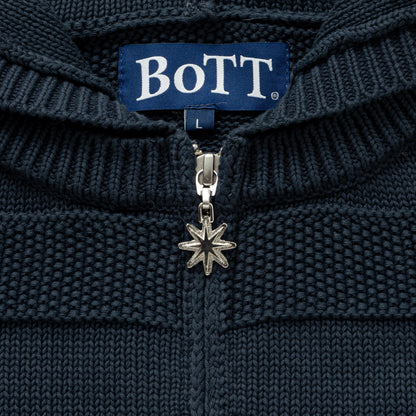 Knit Zip Hoodie