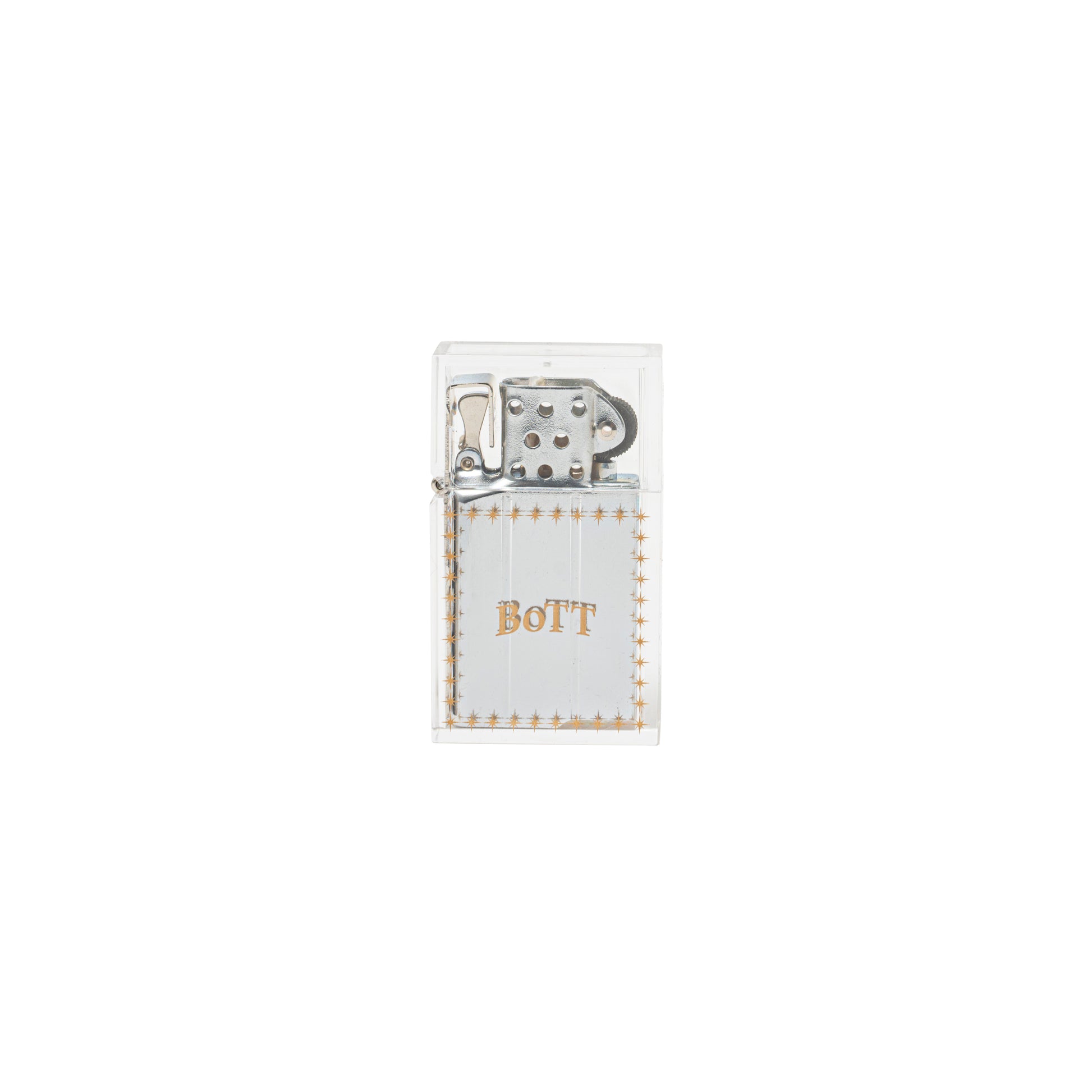 TSUBOTA PEARL HARD-EDGE PETROL LIGHTER CLEAR 面倒くさ PINK/ 坪田 