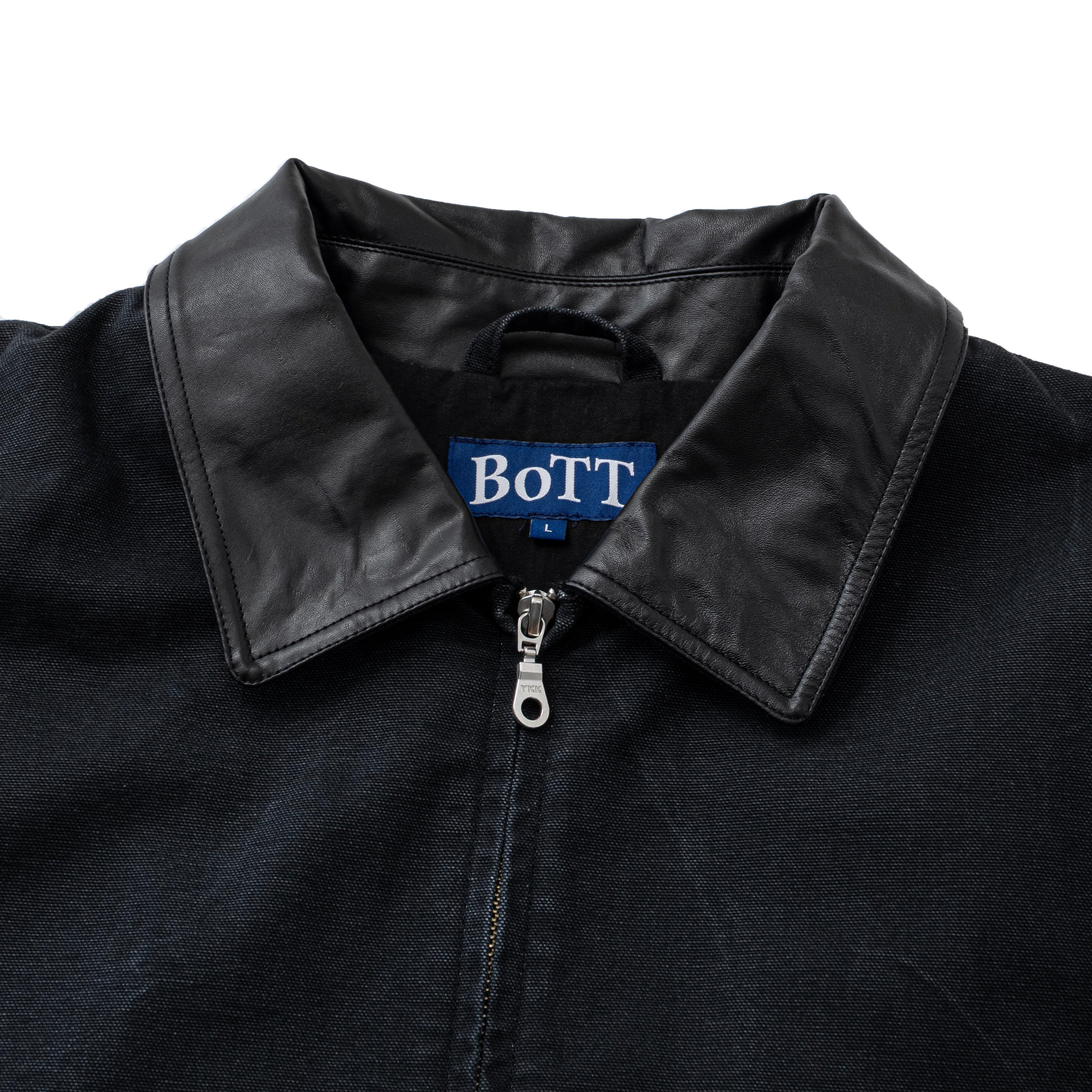 Leather Collar Work Jacket – BoTT
