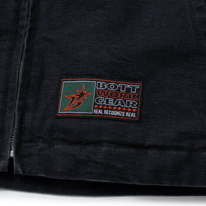 Leather Collar Work Jacket