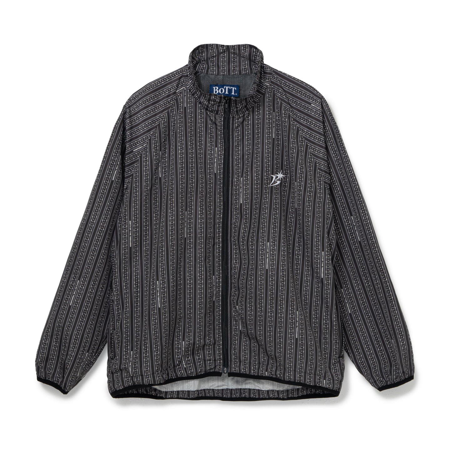 Lightweight Striped Track Jacket