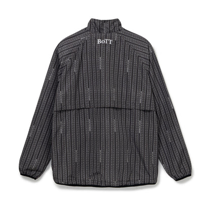 Lightweight Striped Track Jacket