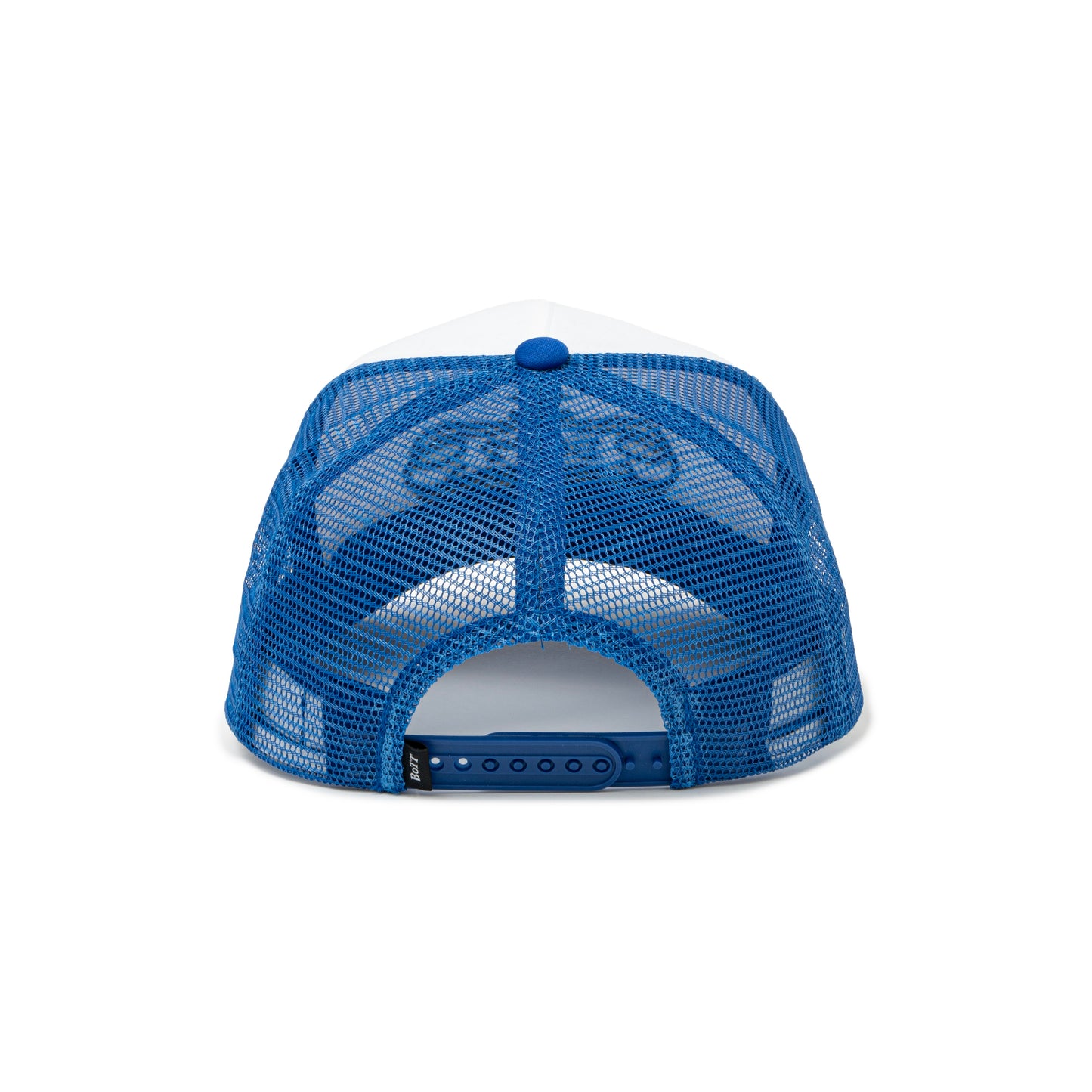 Luxe Logo Mesh-Back 5-Panel Trucker Cap