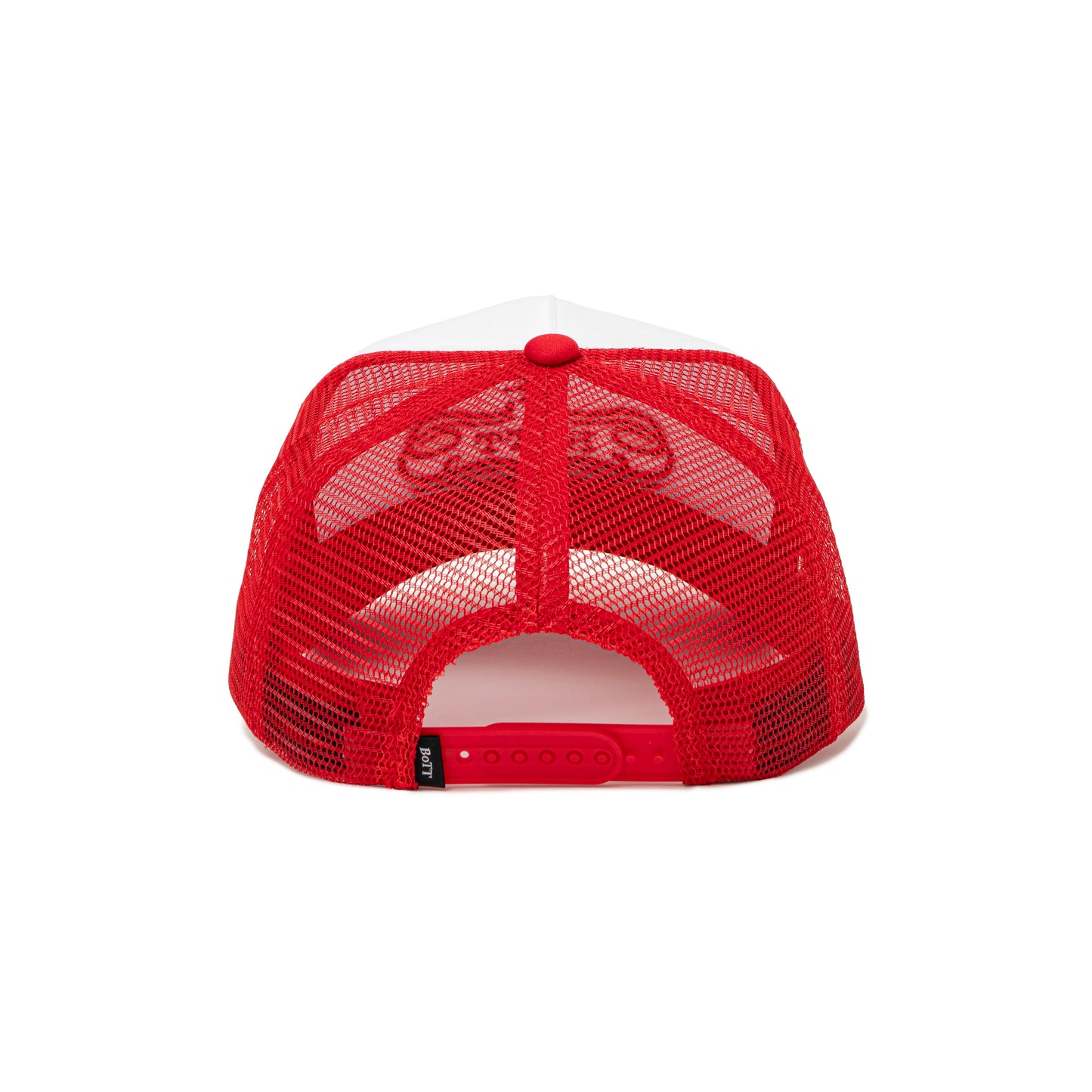 Luxe Logo Mesh-Back 5-Panel Trucker Cap