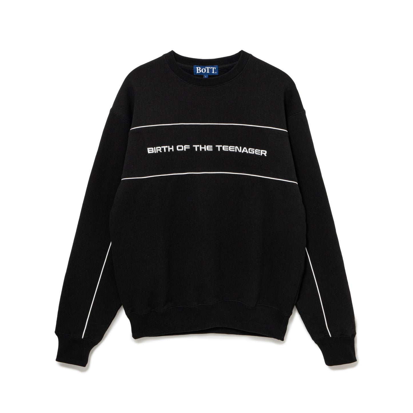 Paneled Crewneck