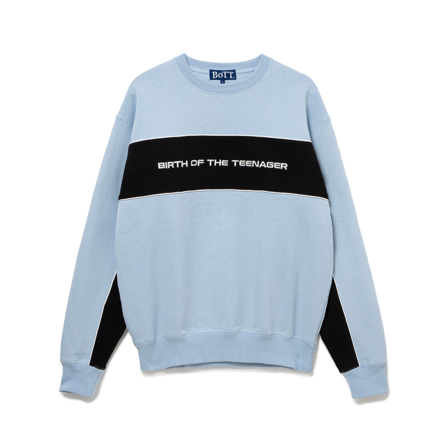 Paneled Crewneck