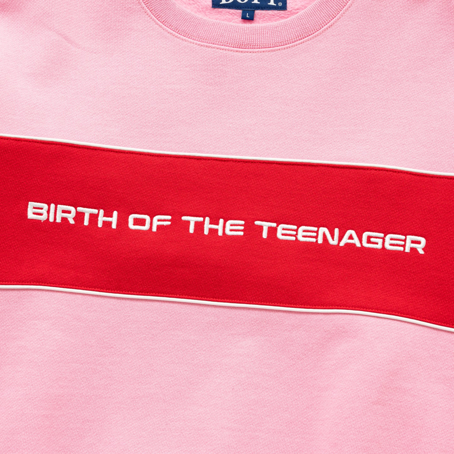 Paneled Crewneck