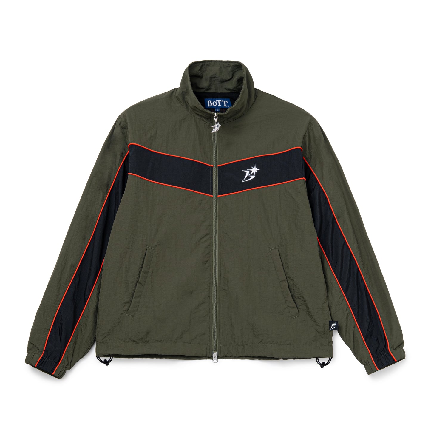 Paneled Track Jacket