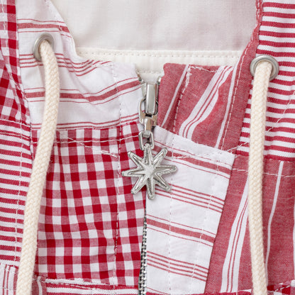 Patchwork Check Jacket