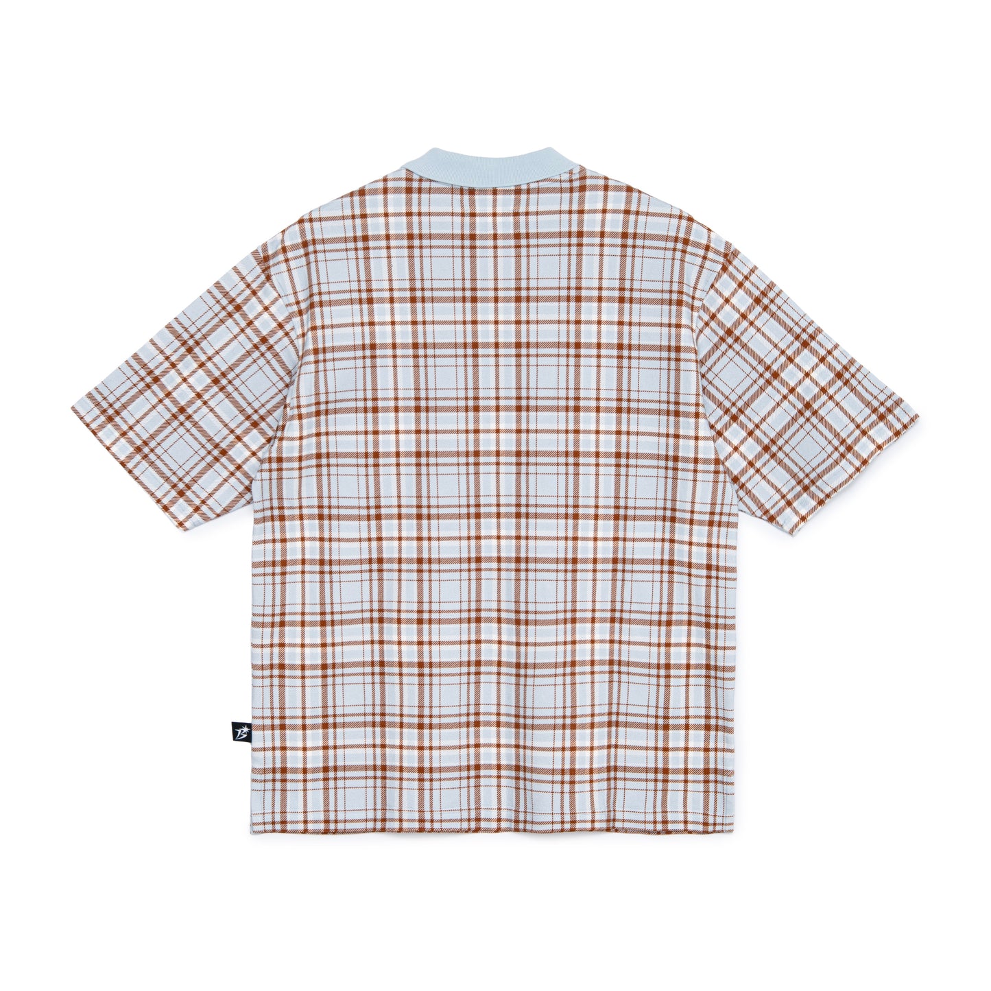Plaid S/S Polo Shirt