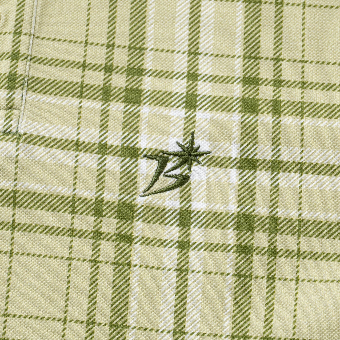 Plaid S/S Polo Shirt