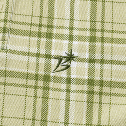 Plaid S/S Polo Shirt