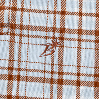 Plaid S/S Polo Shirt