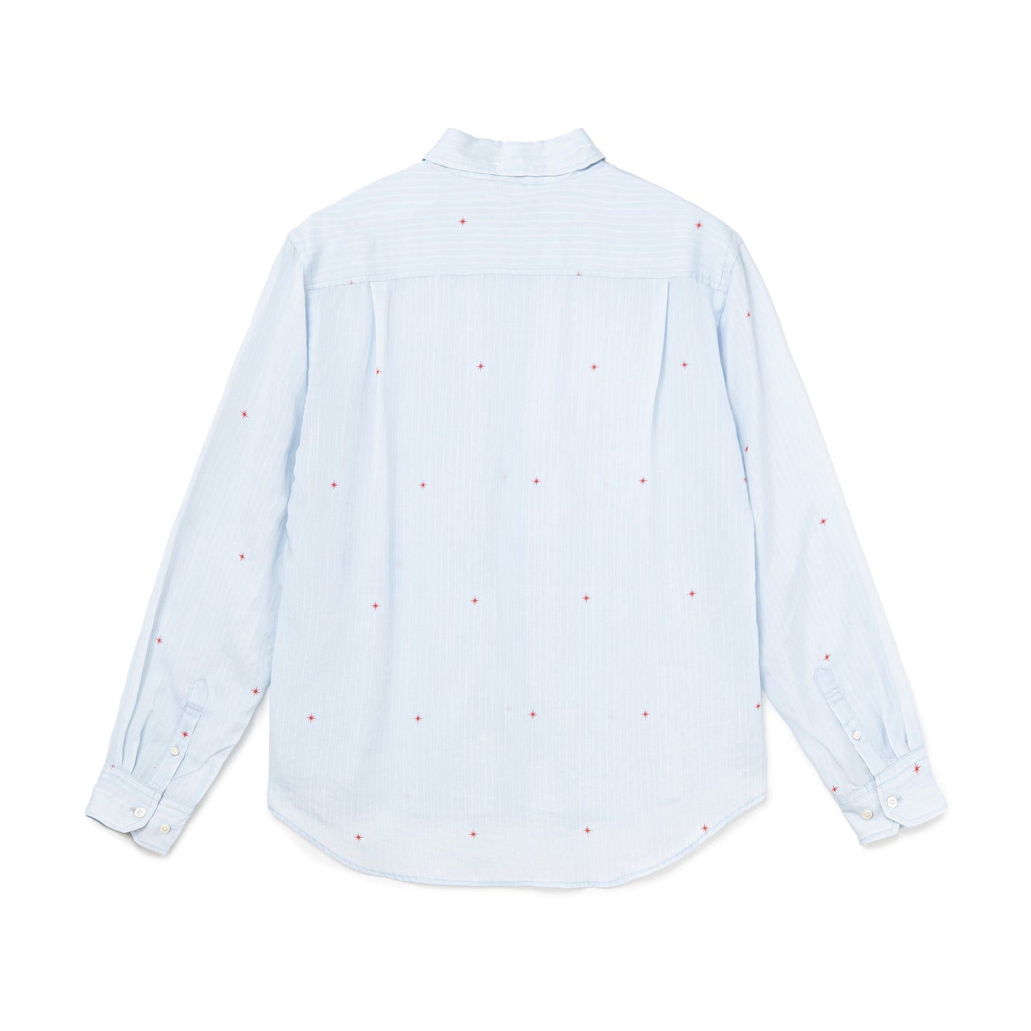 Printed Sparkle Striped Shirt
