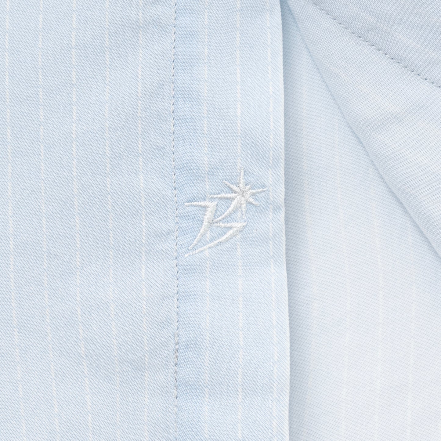 Printed Sparkle Striped Shirt