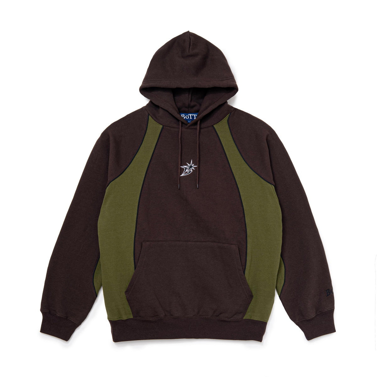 Raglan Paneled Hoodie