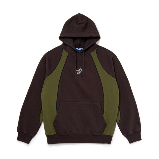 Raglan Paneled Hoodie