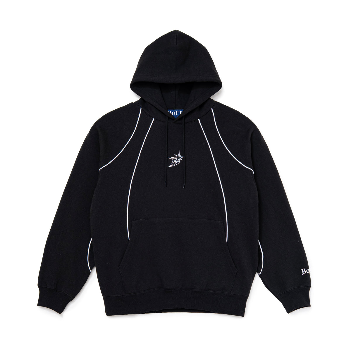 Raglan Paneled Hoodie