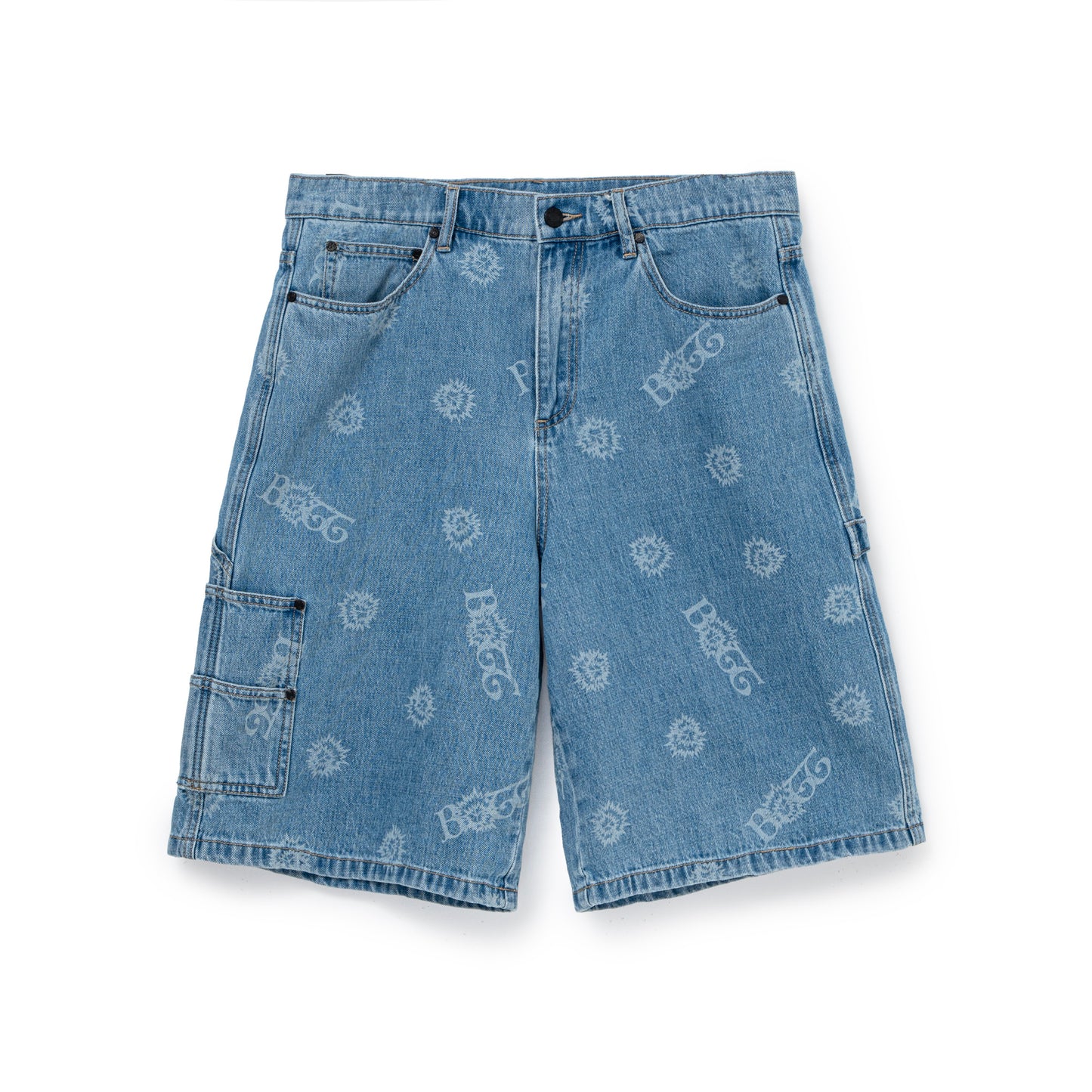 BABYLON Laser Denim Shorts
