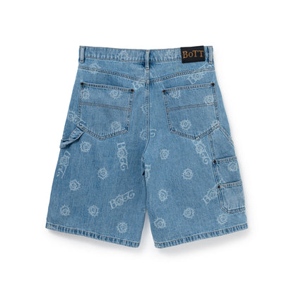 BABYLON Laser Denim Shorts