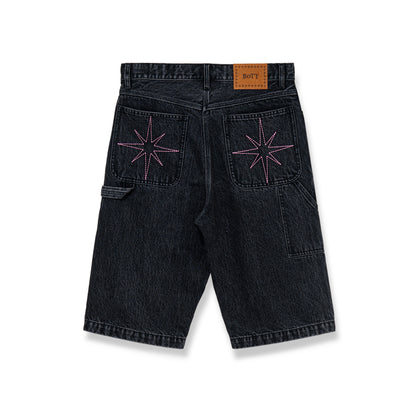 Sparkle Denim Painter Short